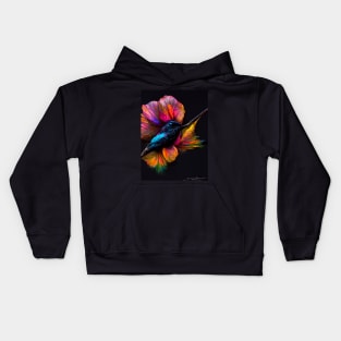 Magical Hummingbirds - Wonders of Fantasy Kids Hoodie